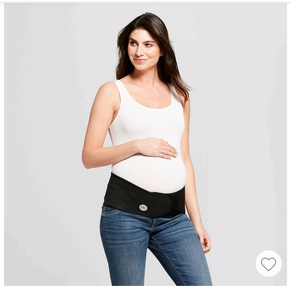 Belly & Back Maternity Support Belt - Belly Bandit Black Large